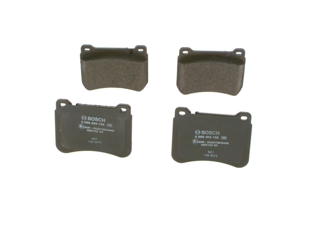 set placute frana,frana disc BOSCH 0 986 494 166