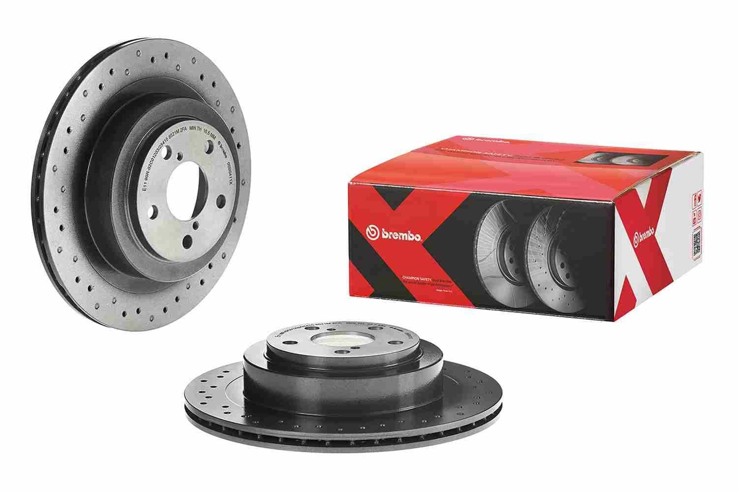 Disc frana BREMBO 09.B041.1X