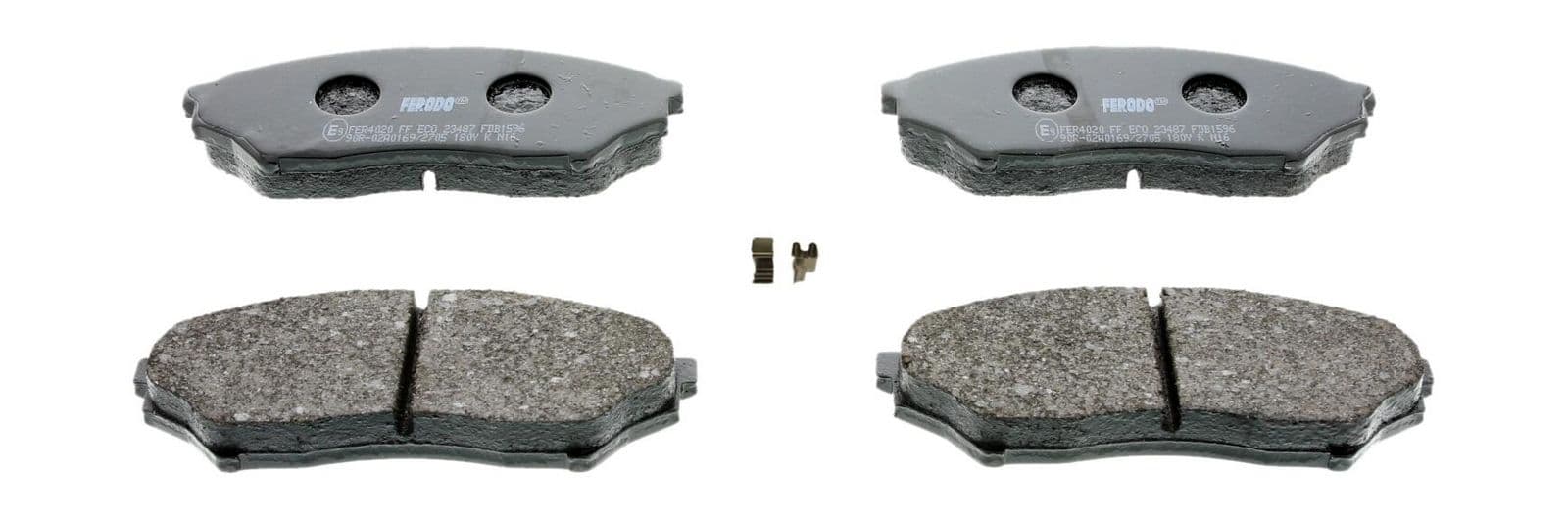 set placute frana,frana disc FERODO FDB1596