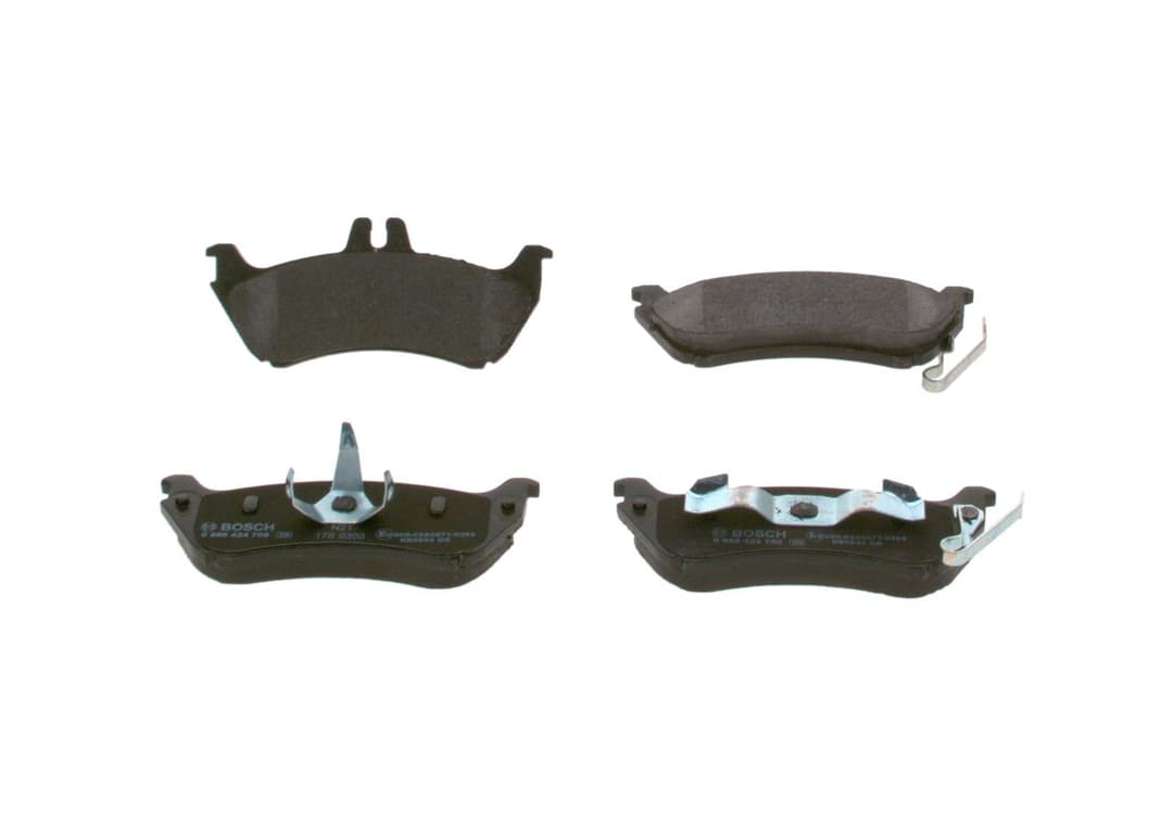 set placute frana,frana disc BOSCH 0 986 424 708