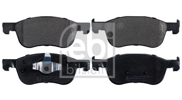 set placute frana,frana disc FEBI BILSTEIN 116238