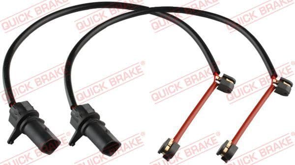 senzor de avertizare,uzura placute de frana QUICK BRAKE WS 0460 A