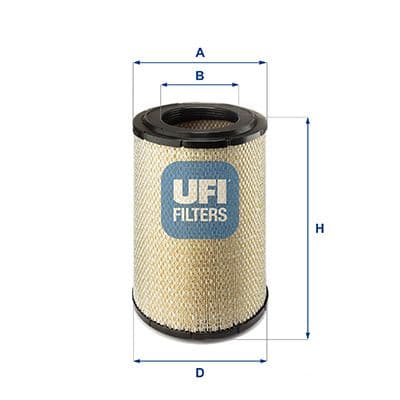 Filtru aer UFI 27.E22.00