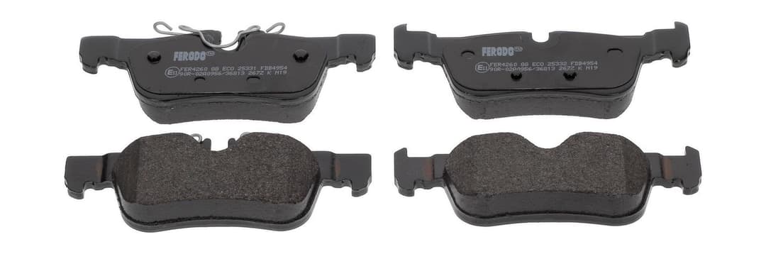 set placute frana,frana disc FERODO FDB4954