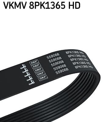 Curea transmisie cu caneluri SKF VKMV 8PK1365 HD