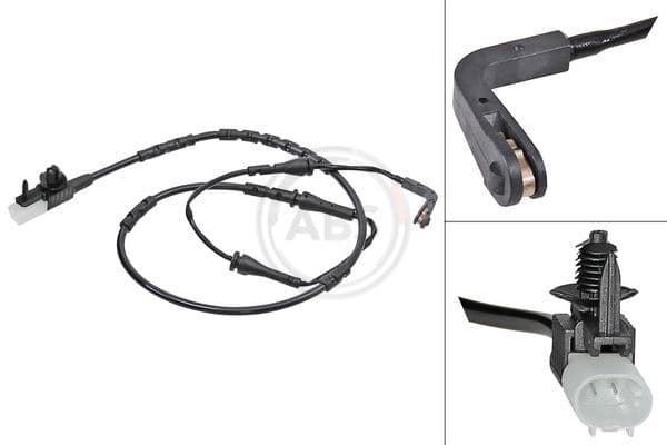 senzor de avertizare,uzura placute de frana A.B.S. 39932