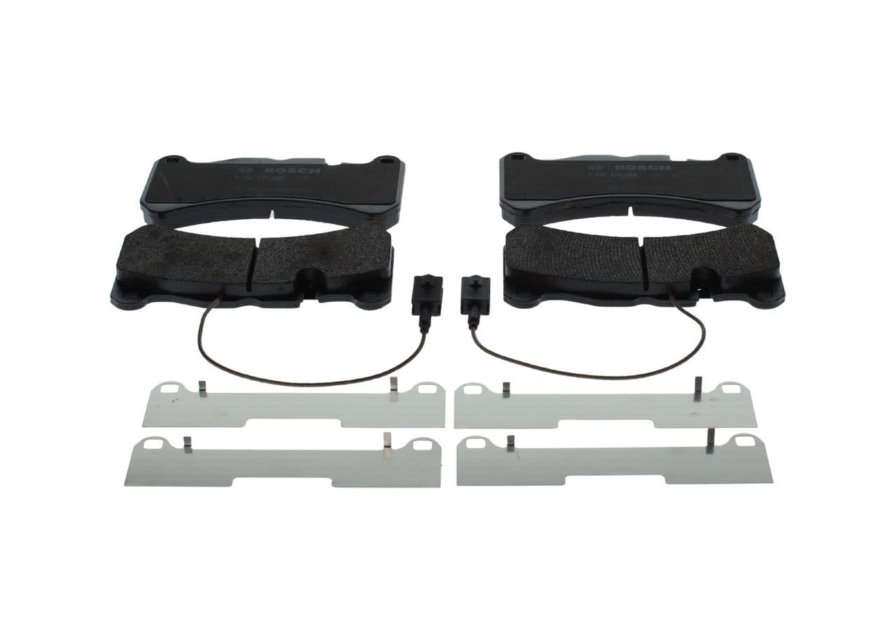 set placute frana,frana disc BOSCH 0 986 424 104