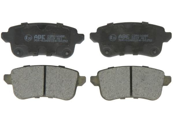 set placute frana,frana disc ABE C2R016ABE