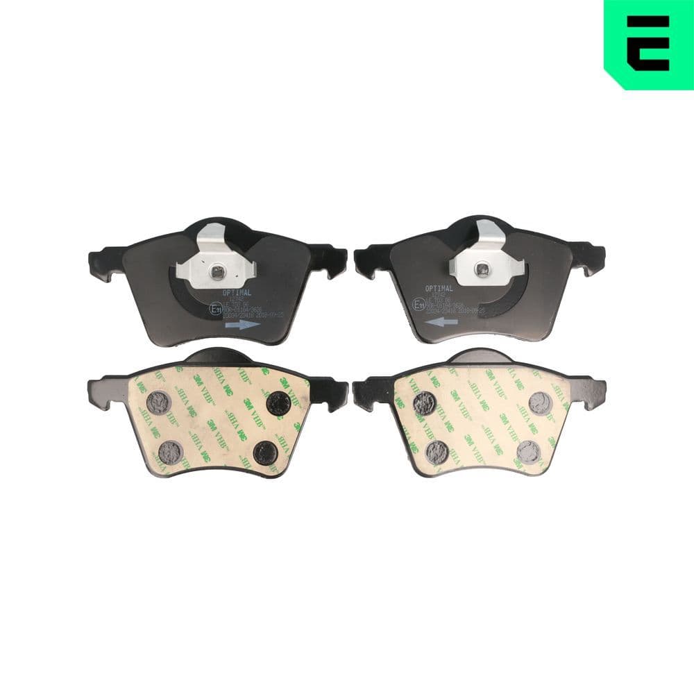 set placute frana,frana disc OPTIMAL BP-12742