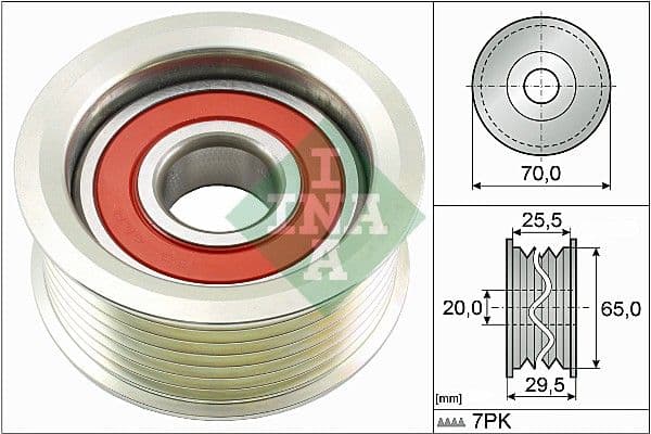 Rola ghidare/conducere, curea transmisie Schaeffler INA 532 0803 10