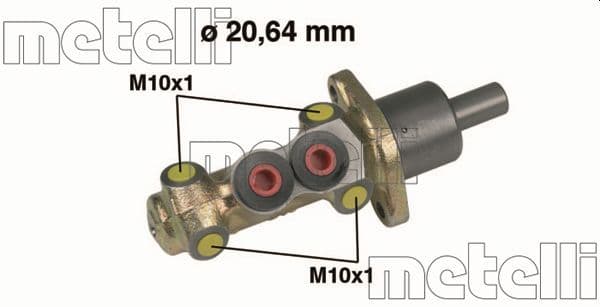 Pompa centrala, frana METELLI 05-0207