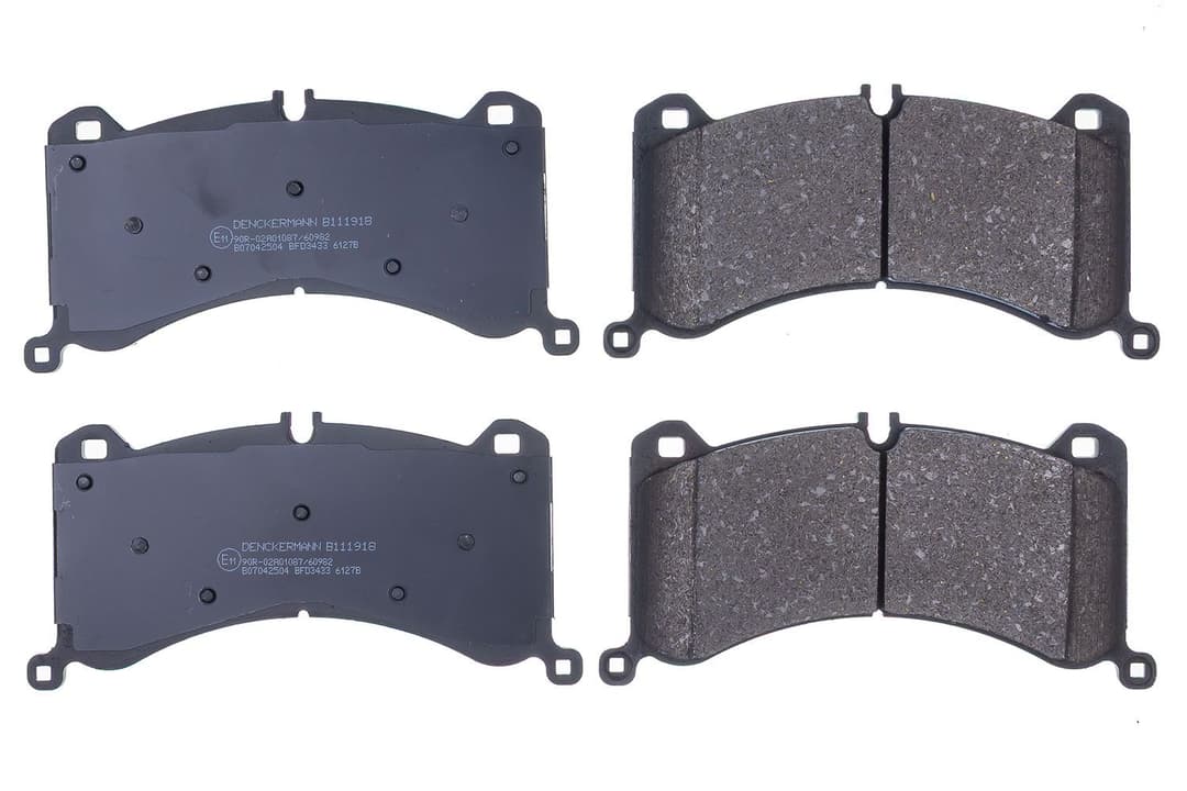 set placute frana,frana disc DENCKERMANN B111918