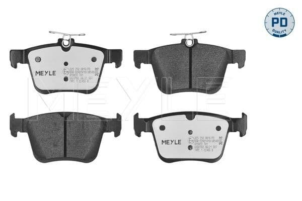 set placute frana,frana disc MEYLE -PD: Advanced performance and design. 025 250 0816/PD
