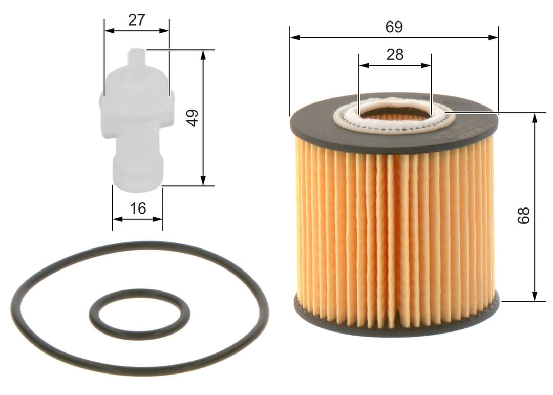 Filtru ulei BOSCH F 026 407 098