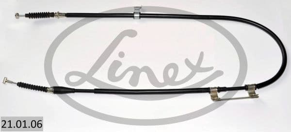 Cablu, frana de parcare LINEX 21.01.06