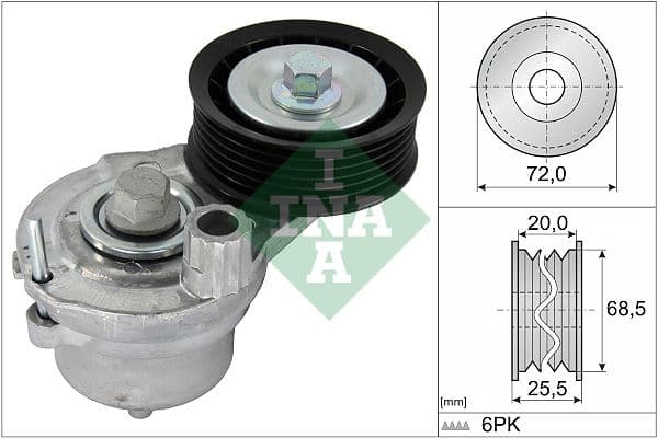 Intinzator curea, curea distributie Schaeffler INA 534 0703 10