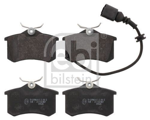 set placute frana,frana disc FEBI BILSTEIN 16639