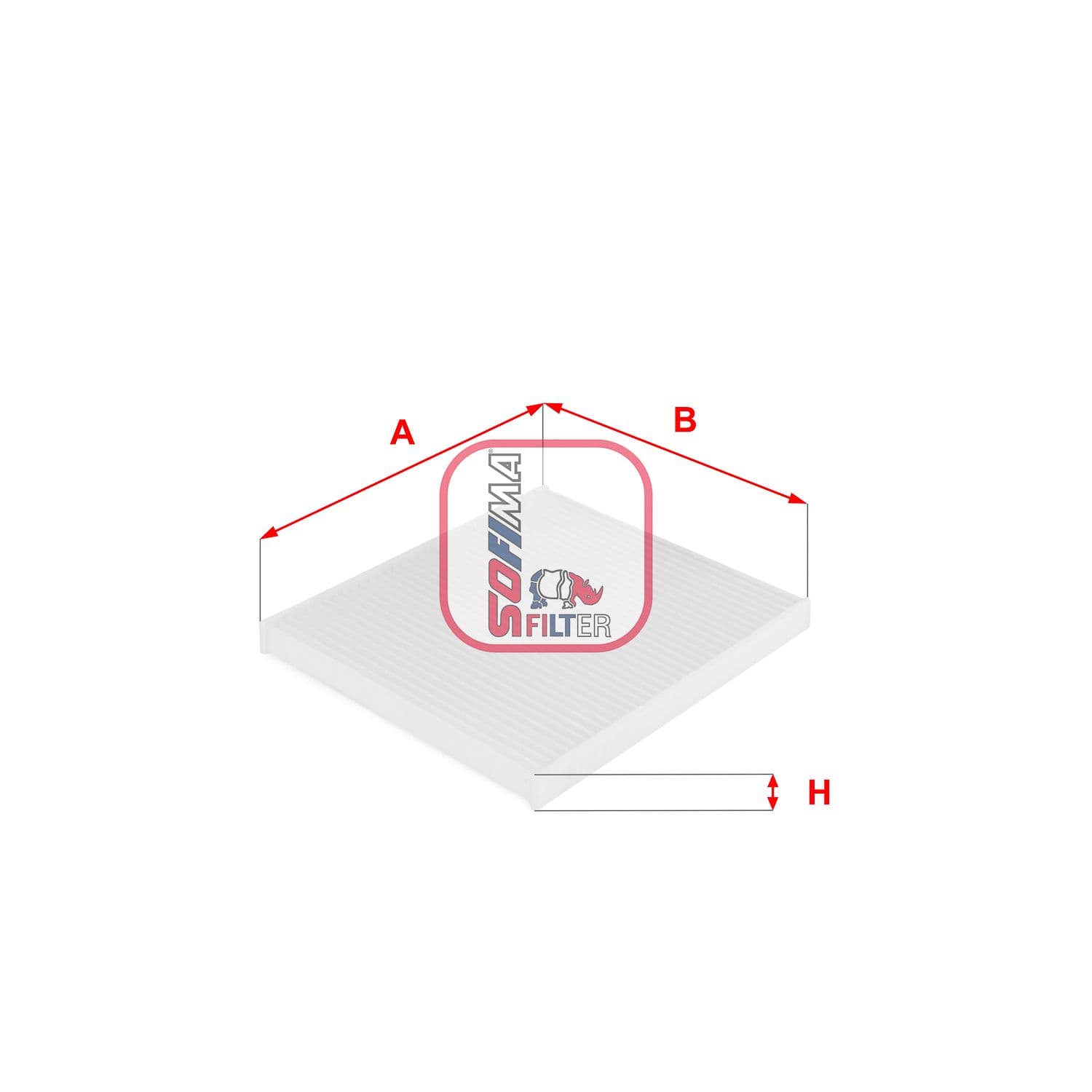 Filtru, aer habitaclu SOFIMA S 3088 C