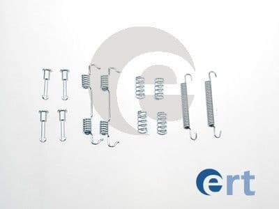 set accesorii, saboti frana parcare ERT 310016