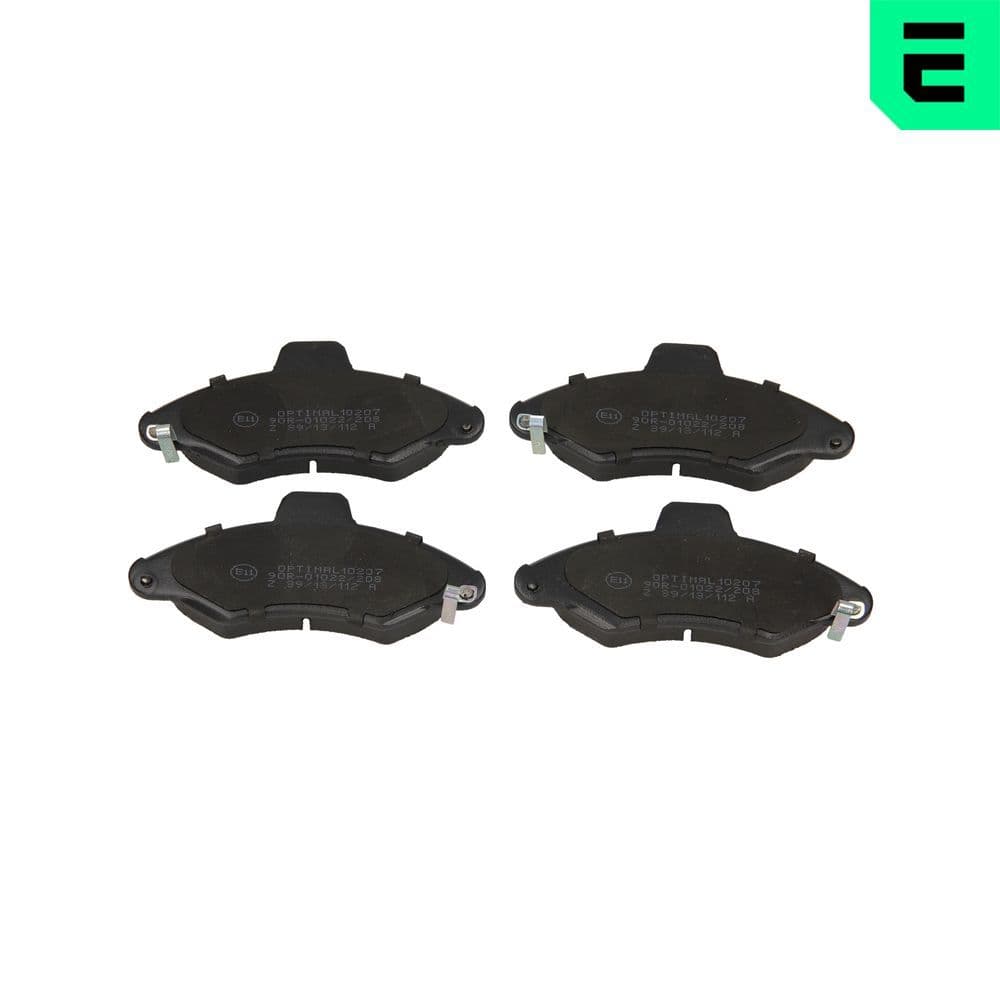 set placute frana,frana disc OPTIMAL BP-10207