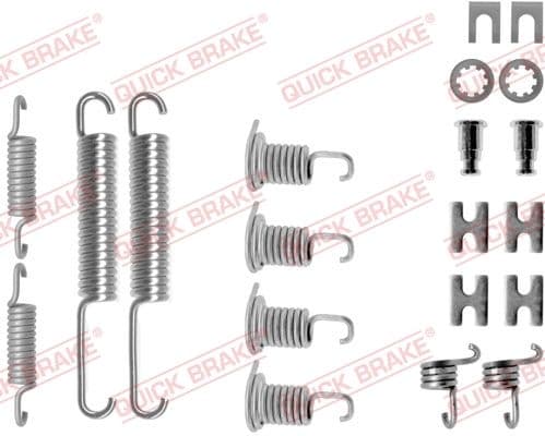 Set accesorii, sabot de frana QUICK BRAKE 105-0702R