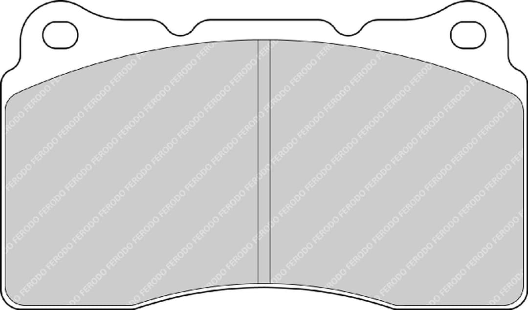set placute frana,frana disc FERODO FRP3067R
