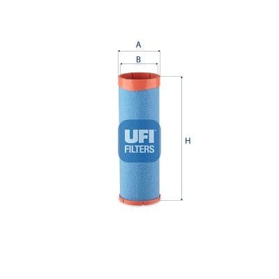 Filtru aer secundar UFI 27.511.00