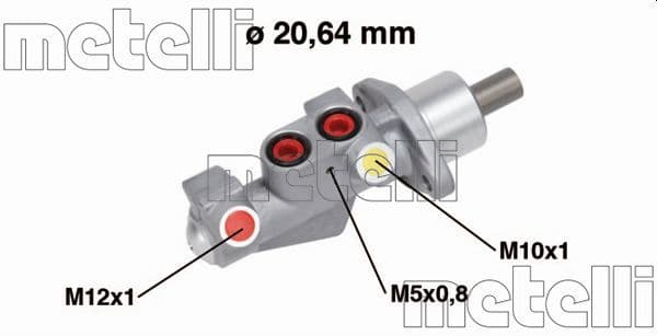 Pompa centrala, frana METELLI 05-0750