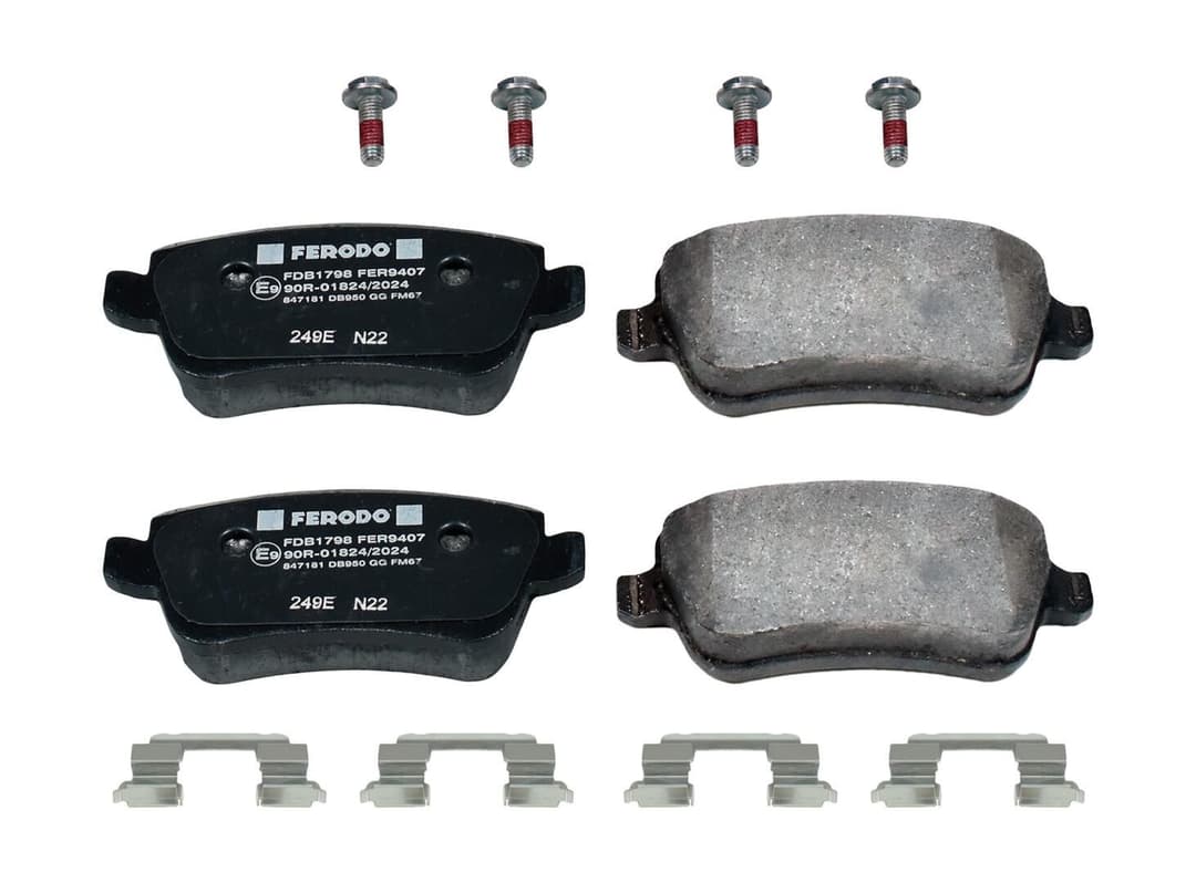 set placute frana,frana disc FERODO FDB1798