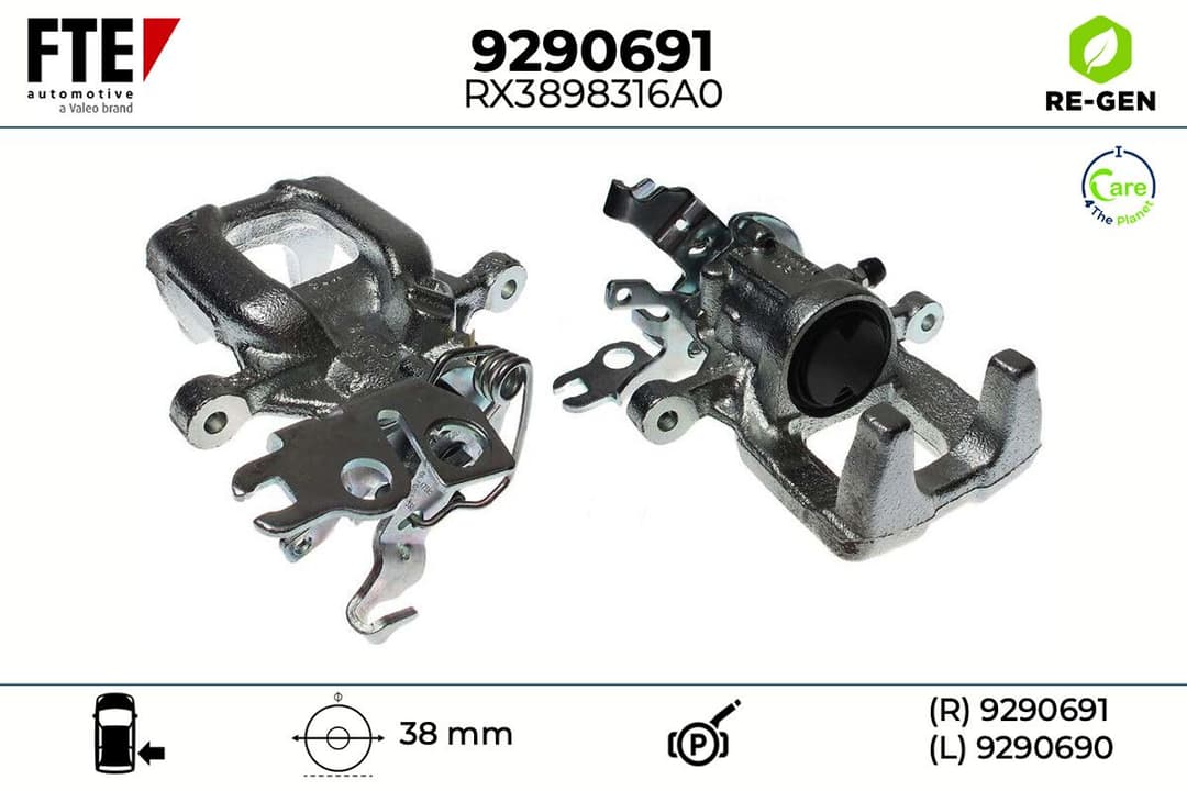 Etrier frana FTE 9290691