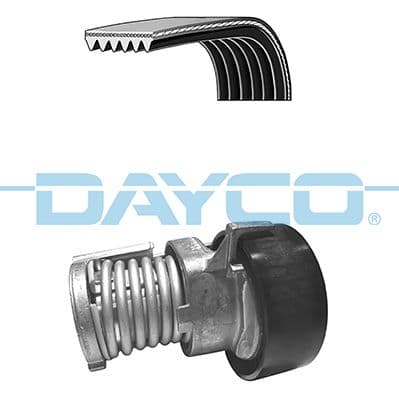 Set curea transmisie cu caneluri DAYCO KPV717