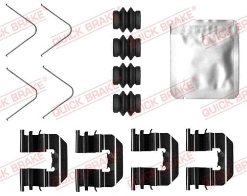 Set accesorii, placute frana QUICK BRAKE 109-0073