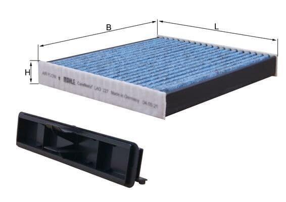 Filtru, aer habitaclu MAHLE CareMetix® LAO 227