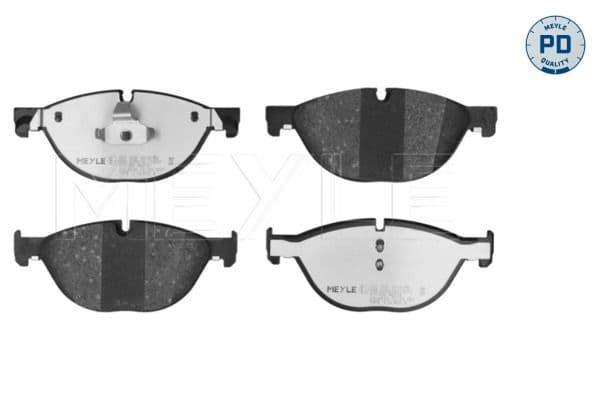 set placute frana,frana disc MEYLE -PD: Advanced performance and design. 025 250 4519/PD