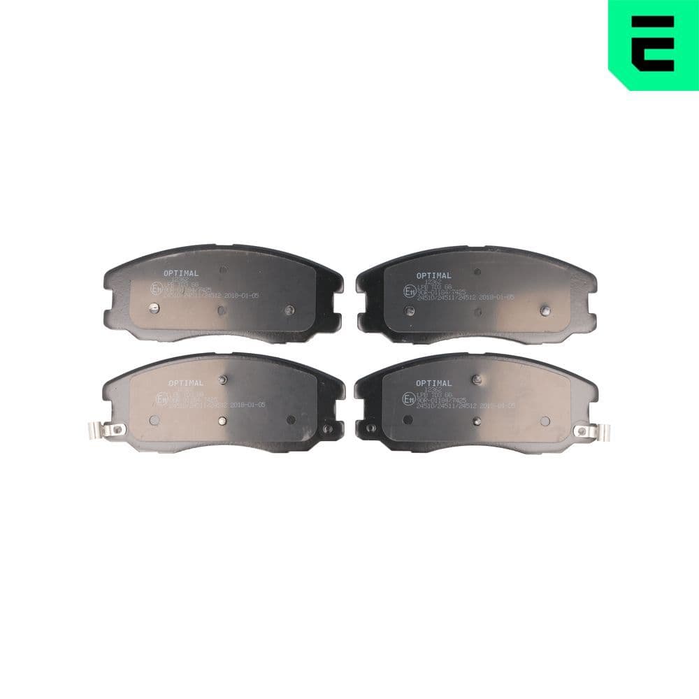 set placute frana,frana disc OPTIMAL BP-12362