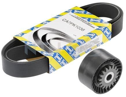 Set curea transmisie cu caneluri SNR KA855.15