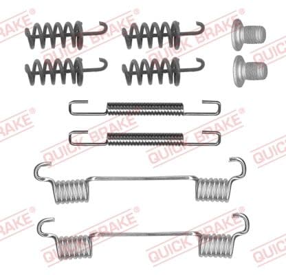 set accesorii, saboti frana parcare QUICK BRAKE 105-0874