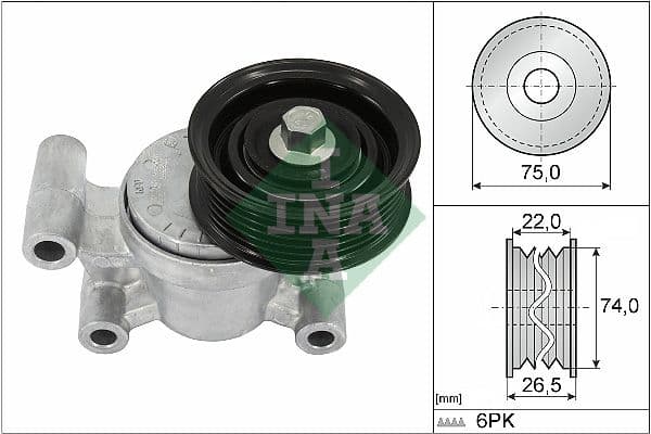 Intinzator curea, curea distributie Schaeffler INA 534 0293 10