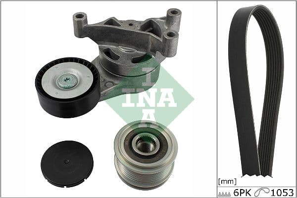 Set curea transmisie cu caneluri Schaeffler INA 529 0052 20