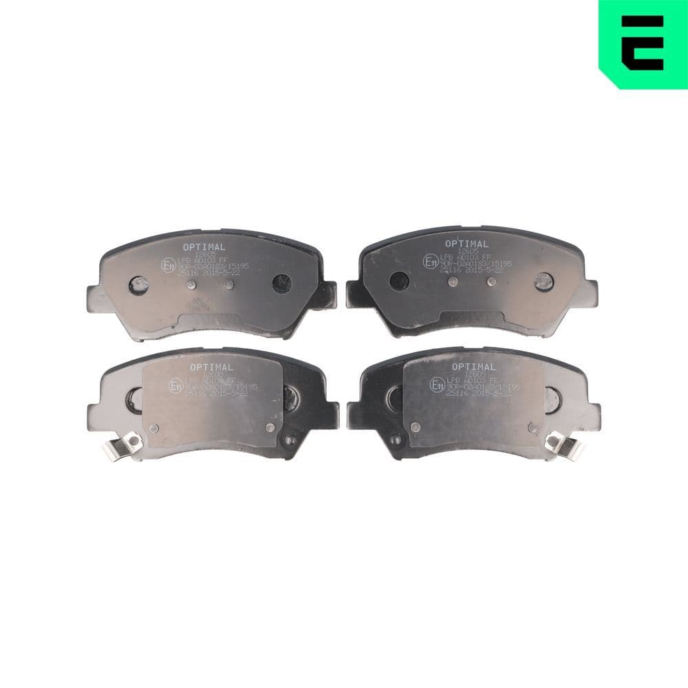 set placute frana,frana disc OPTIMAL BP-12605