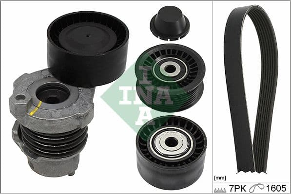Set curea transmisie cu caneluri Schaeffler INA 529 0194 10
