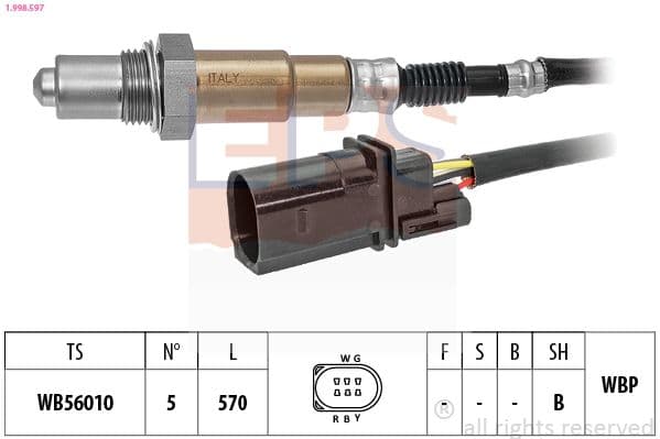 Sonda Lambda EPS 1.998.597