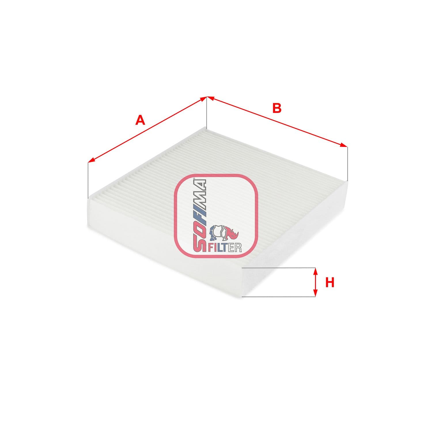 Filtru, aer habitaclu SOFIMA S 3256 C