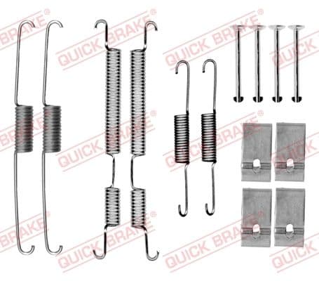 Set accesorii, sabot de frana QUICK BRAKE 105-0035