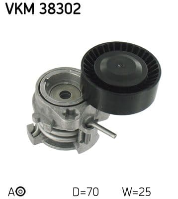 Intinzator curea, curea distributie SKF VKM 38302