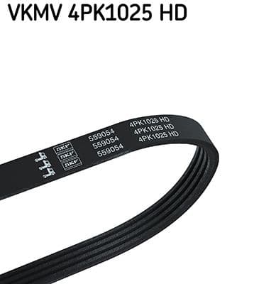 Curea transmisie cu caneluri SKF VKMV 4PK1025 HD