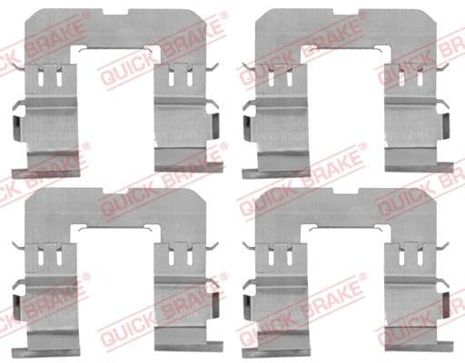 Set accesorii, placute frana QUICK BRAKE 109-1816