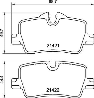 set placute frana,frana disc BREMBO PRIME LINE P 06 113