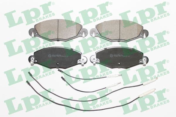 set placute frana,frana disc LPR 05P799