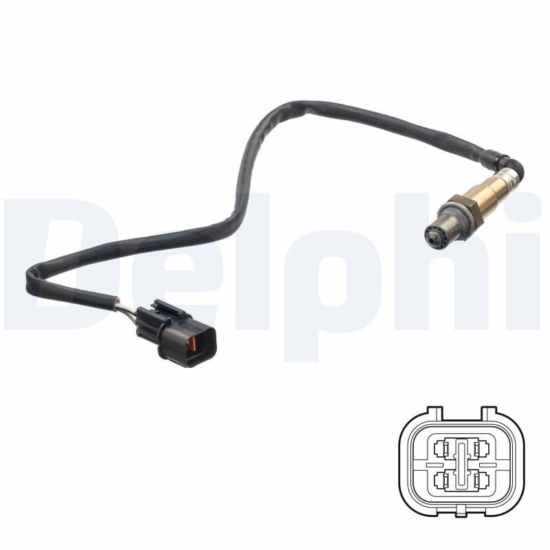 Sonda Lambda DELPHI ES21257-12B1